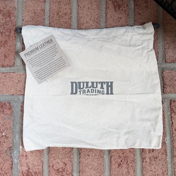 Duluth Trading Co Brown Leather Crossbody Bag - Picture 6 of 6